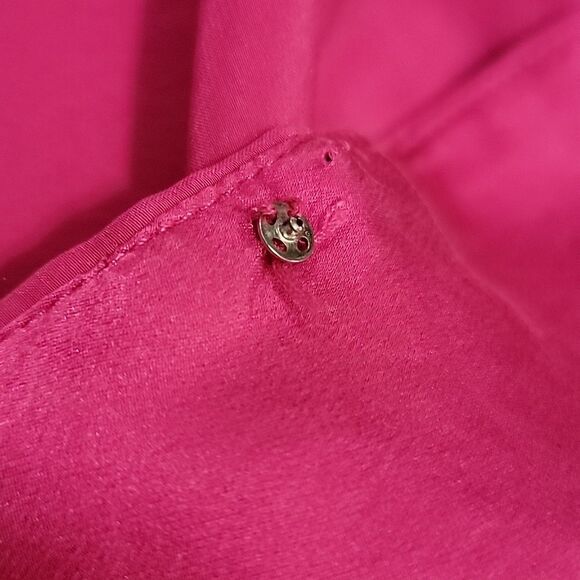 PARKER Pink Silk Halter Mini Dress size XS - Picture 6 of 8